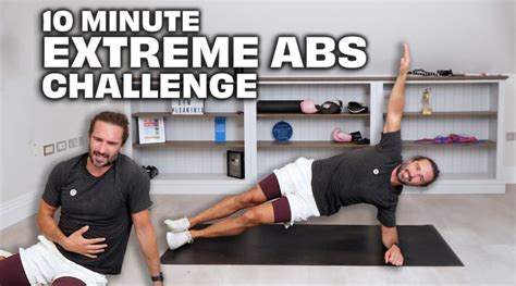 Minute Extreme Abs Workout The Body Coach Tv Health Today Magazine