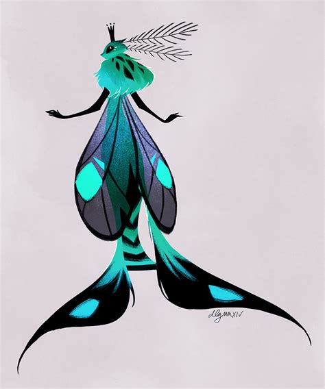 Moth Queen By Drawnbydana On Deviantart Character Design Art