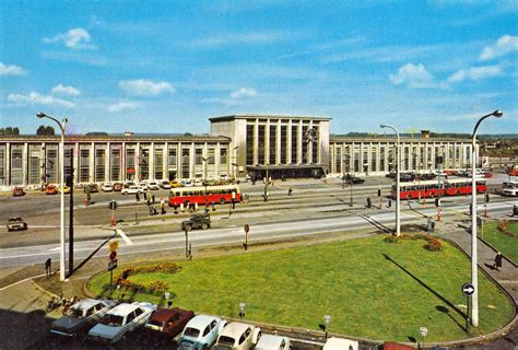 Transpress Nz Mons Station Belgium Circa 1980