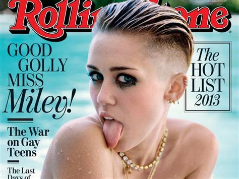 Behind The Tongue Miley Opens Wide To Rolling Stone
