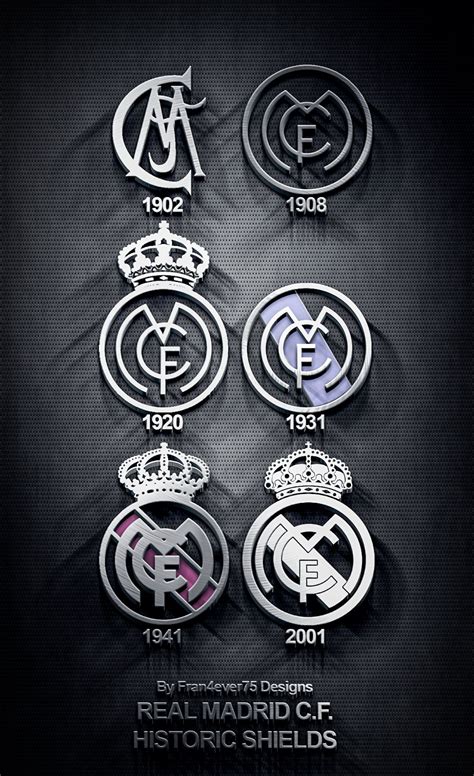 Real madrid logo logo touch 3d colorful nightlight lamp. Real Madrid Historics Shields | Fondos de pantalla real ...