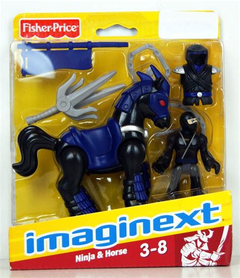 Imaginext Black Ninja And Horse Toys And Games Toys Ben