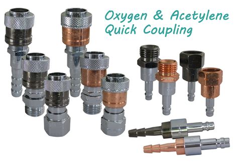 Oxygen And Acetylene Quick Coupling