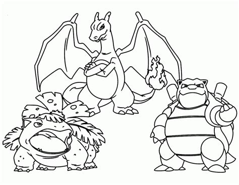 Cartoon Printable Pokemon Coloring Pages Charizard Coloring Tone