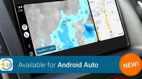 Big News For Android Auto Weather And Radar Now On The Road Weather News