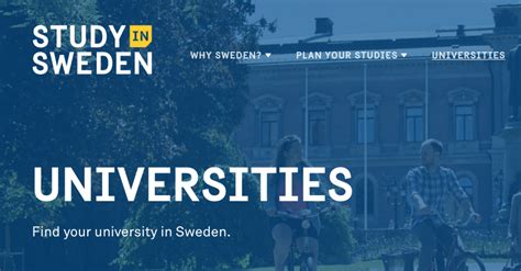Admission Applications Open For Universities In Sweden 2020 Asean
