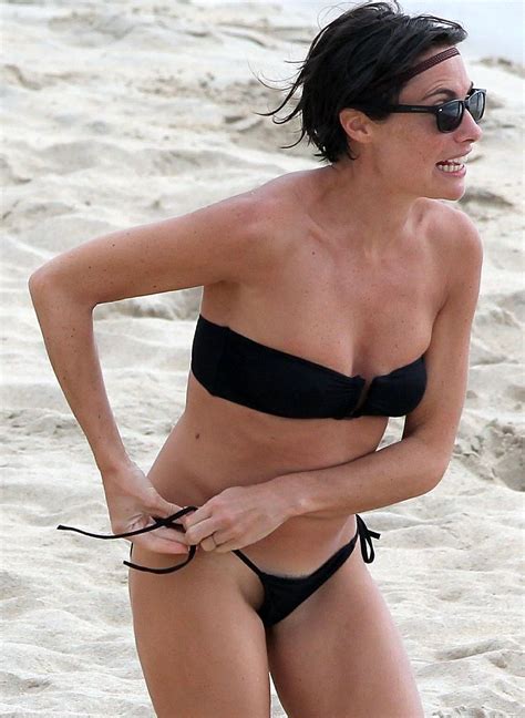 French TV Host Alessandra Sublet Bikini Pubic Hair Slip Beutyfull Milf