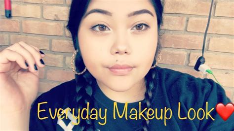 Everyday Makeup Look Without Eyeliner Youtube