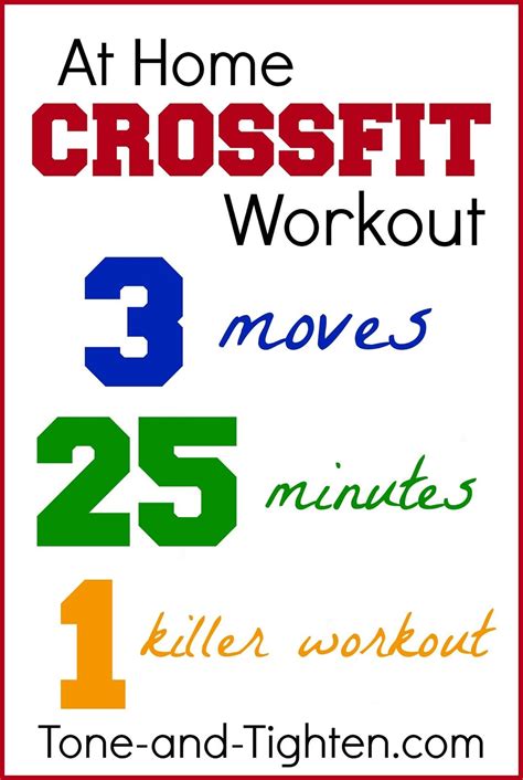 At Home Crossfit Workout Crossfit Workouts Crossfit At Home At Home
