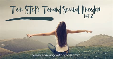 Ten Steps Toward Sexual Freedom Part 2 Official Site For Shannon
