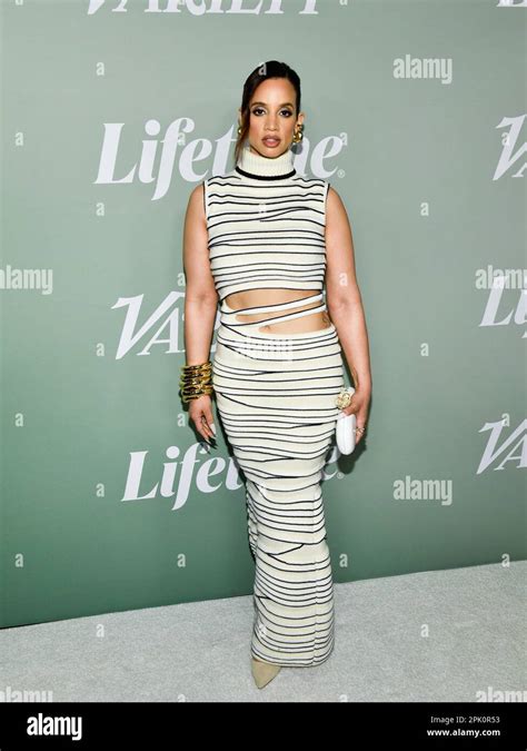 Dascha Polanco Attends Variety S Power Of Women New York Event Presented By Lifetime At The