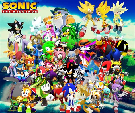 All The Sonic Characters