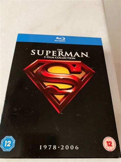 The Superman 5 Film Collection Blu Ray Hobbies And Toys Music And Media