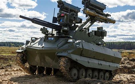 Zapad Military Drills Showcase Russian Unmanned Robots Battlefield