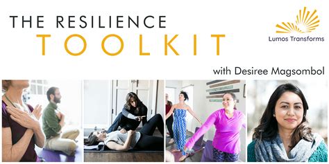 Sold Out Intro To The Resilience Toolkit Online 1200pm Pdt The