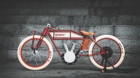 The Kosynier Boardtrack Hides An Ebike Inside A 1920s Motorcycle