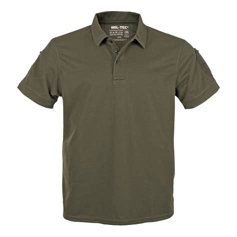 Mil Tec Tactical Quick Dry Polo Shirt Im Bw Online Shop