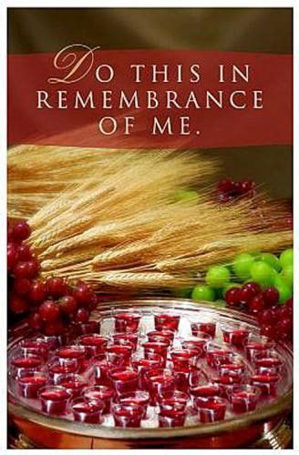 How much of that is totally different from the job you have done before? Communion Bulletin Covers | Communion Bulletin - Tray w ...