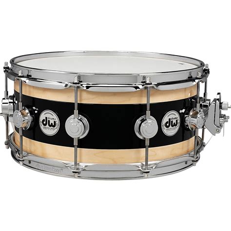 Dw Collectors Series Reverse Edge Snare Drum 14 X 6 In Maple