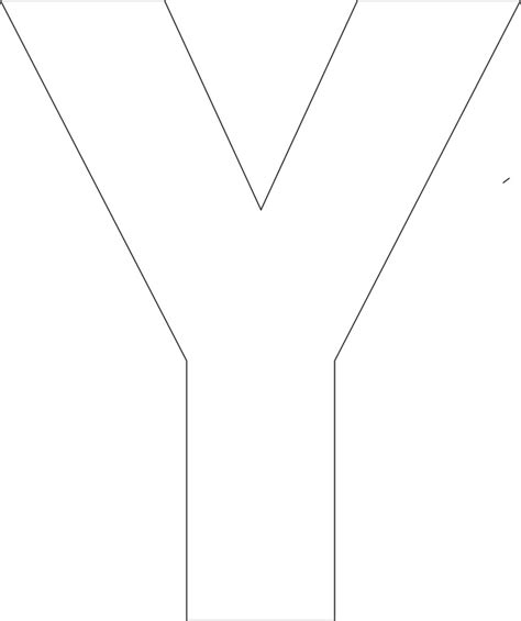 Letter Y Template 2 Disadvantages Of Letter Y Template And Letter Y