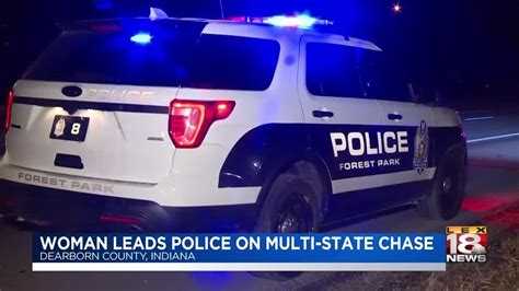 Woman Leads Police On Multi State Chase Youtube