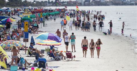 Fort Myers Beach Spring Break Hits Peak