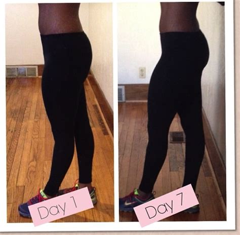 30day Squat Challenge Before And After Photos 30 Day Squat Challenge