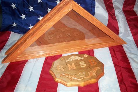 The size of this case is 18 wide x 20 tall. Burial flag display cases, shadow boxes and certificate ...