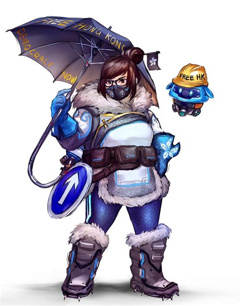 Overwatchs Mei Is Becoming A Symbol Of The Hong Kong Resistance