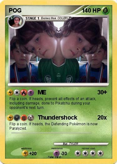 Pokémon Pog 8 8 Me My Pokemon Card