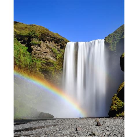 Rainbow Waterfall Printed Backdrop Backdrop Express