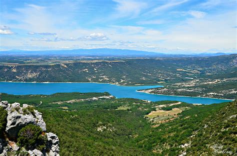 Lake Sainte Croix From South Side Of Verdon Gorge The Talking Suitcase
