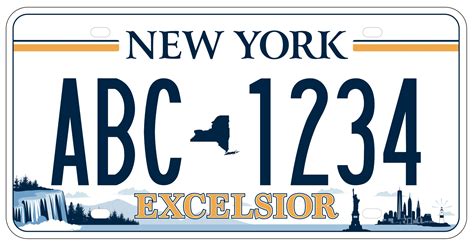New Yorks Newly Proposed License Plate Designs