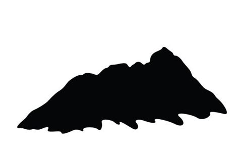 Download Mountain silhouette vector