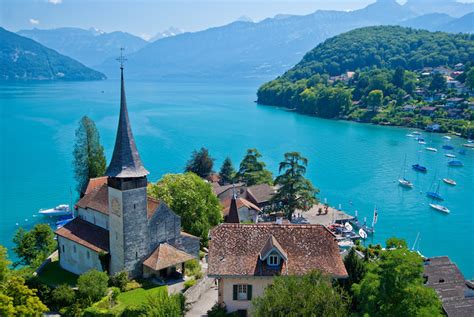 12 Most Beautiful Lakes In Switzerland Map Touropia