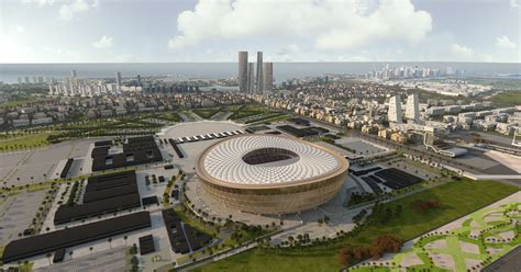 2022 Fifa World Cup Final Qatar Unveils Spectacular Design For Lusail