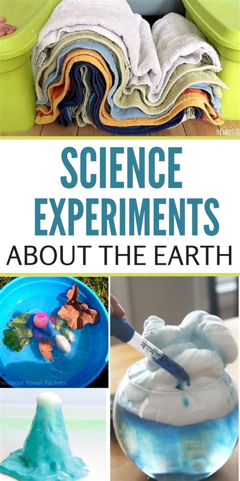 Earth Science Experiments To Celebrate Earth Day Earth Science