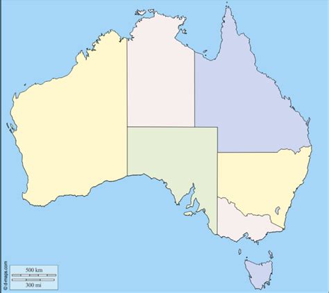 Map Of Australia Diagram Quizlet