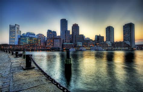 Boston Skyline Backgrounds Hd