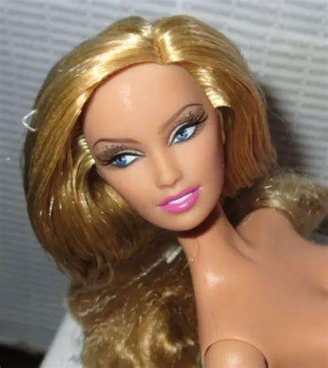 l37 nude barbie mattel 2008 glamour 50th anniversary blonde doll for ooak 44 96 picclick