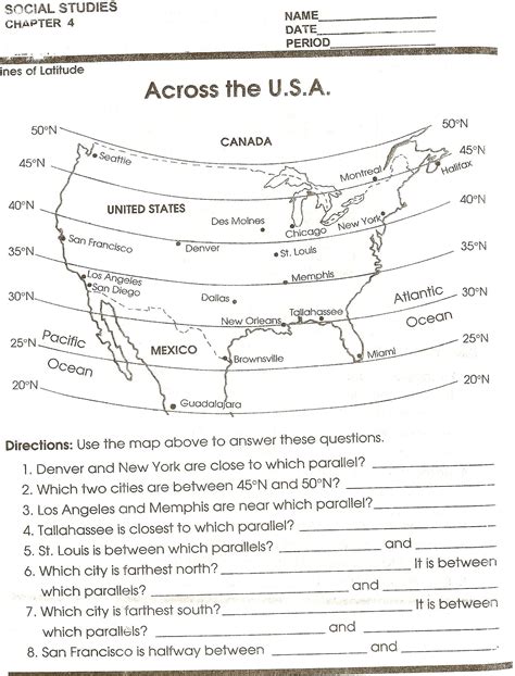 Geography Quizzes For 6th Graders