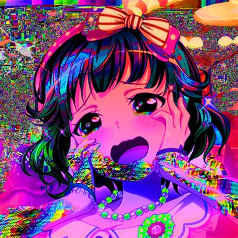 I Make Edits — Kasumi Toyama Rainbowcore Icons In 2020 Gothic Anime