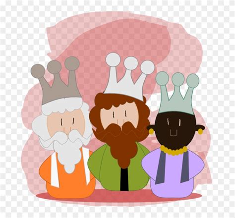 Download Reyes Magos Png Cartoon Clipart Png Download Pikpng