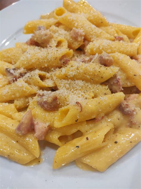 Penne Carbonara With Smokey Bacon Rcookingtonight