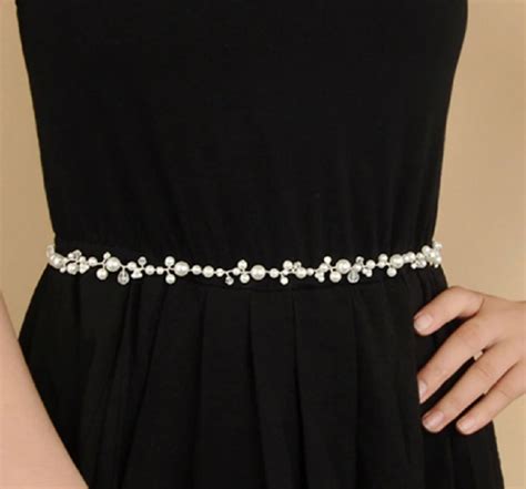 Cinto De Pérola Para Vestido