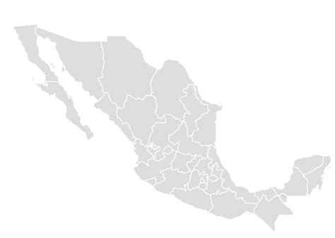 Mexico Blank Map Maker Printable Outline Blank Map Of Mexico