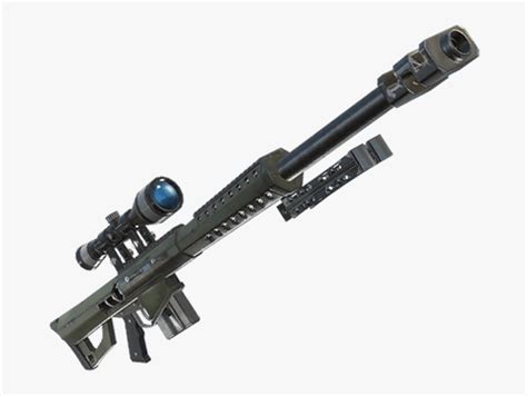 Heavy Sniper Fortnite Png Transparent Png Kindpng