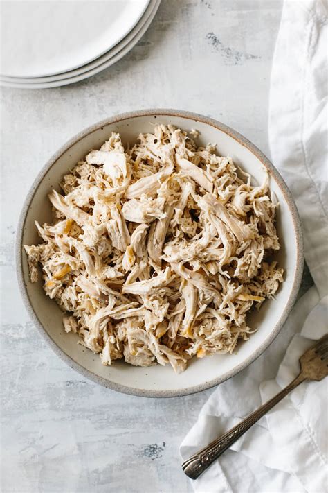 Cut the leek into large chunks. How to Make Shredded Chicken (Easy and Flavorful ...