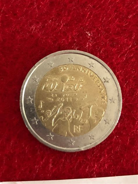Rare 2 Euro Coin France 30 Years Fete De La Musique 2011 Coin Coins