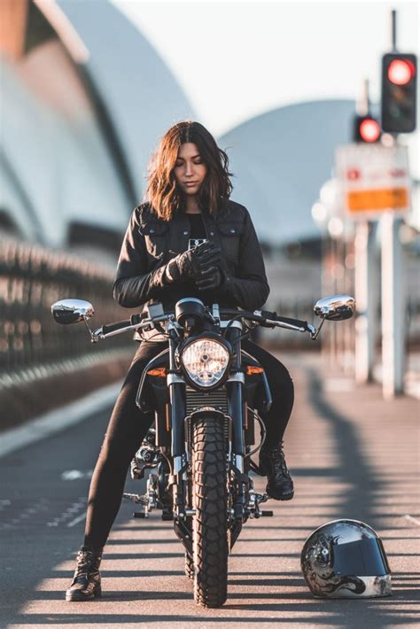 Womens Motorcycle Jackets Biker Photoshoot Bike Photoshoot